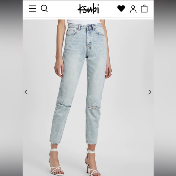 Ksubi Denim - BRAND NEW ksubi pointer karma slash jeans.